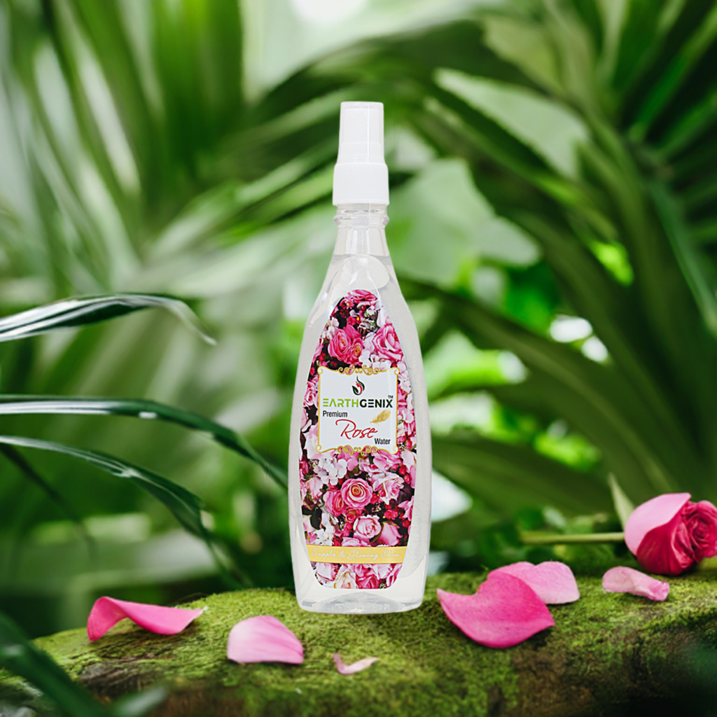 Premium Rose Water with Pure Rose Extracts | for Supple & Glowing Skin | For Women and Men | All Skin Types | Alcohol Free