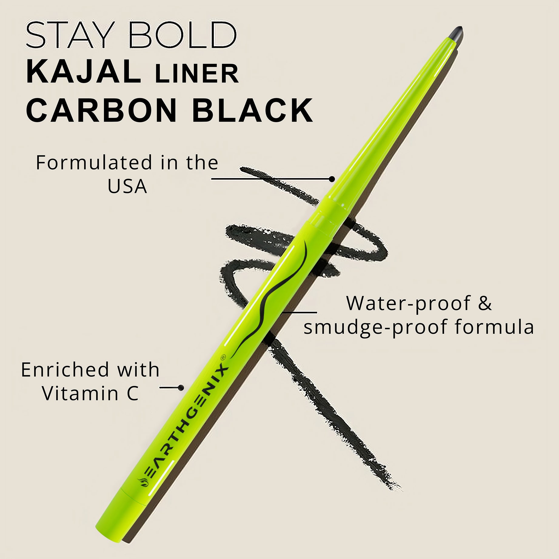Kajal Liner Carbon Black