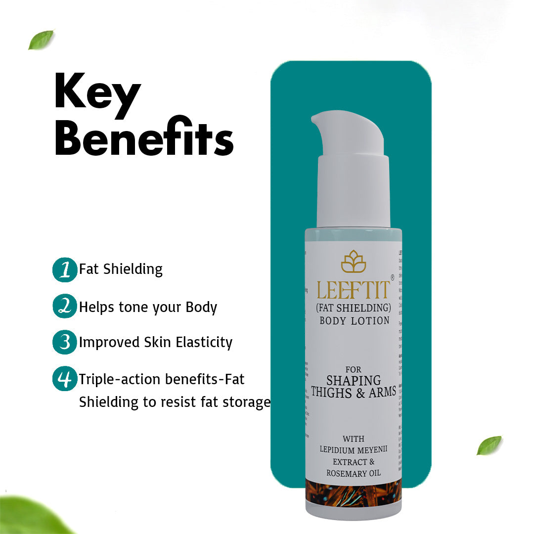 Leeftit Fat Shielding Body Lotion for Shaping Thighs & Arms