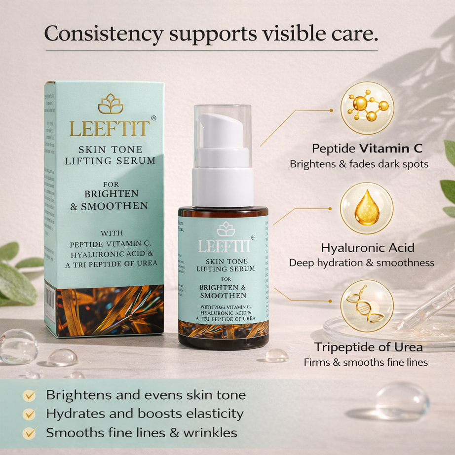Leeftit Skin Tone Lifting Serum for Radiance & Brightening
