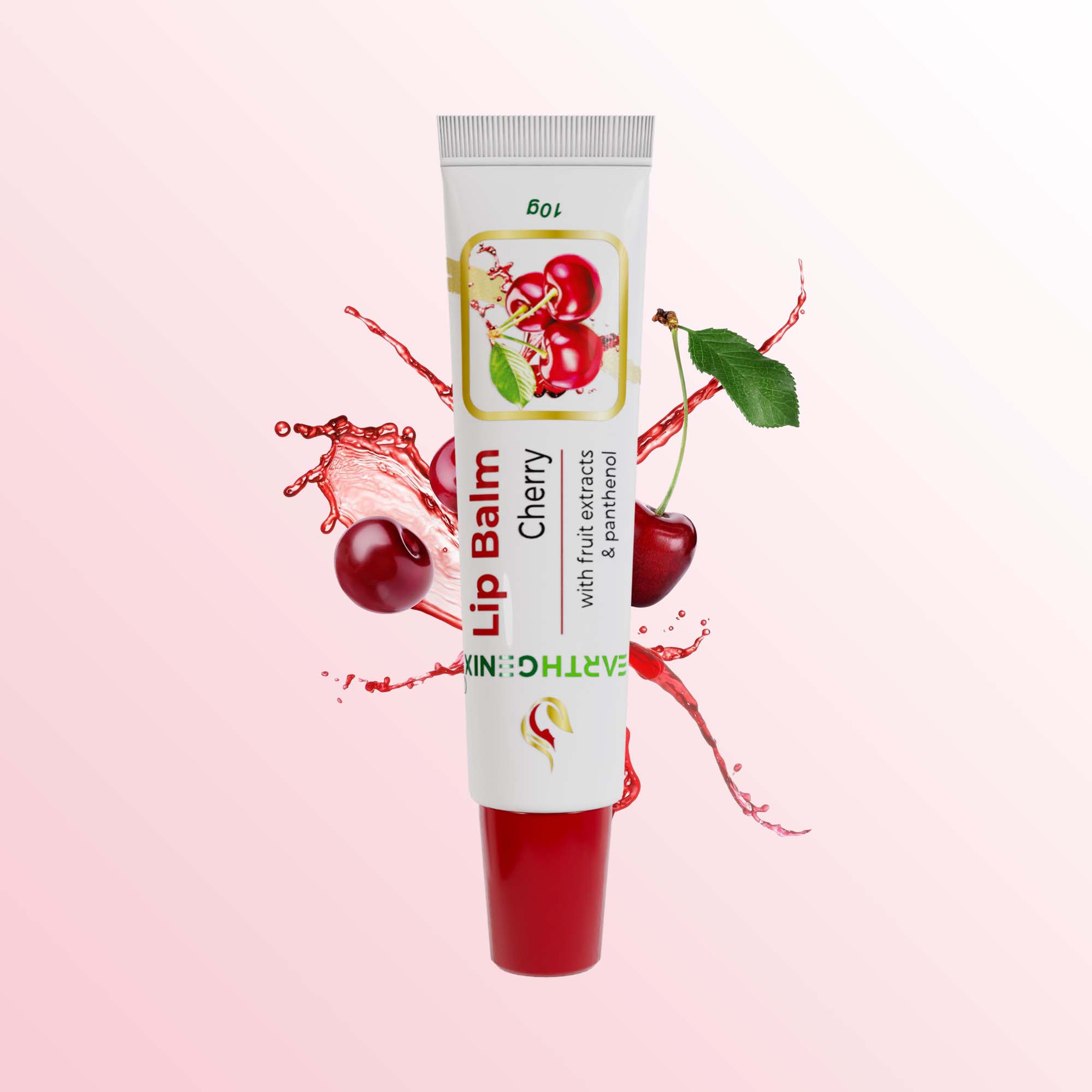 Cherry Lip Balm with Fruit Extracts & Panthenol