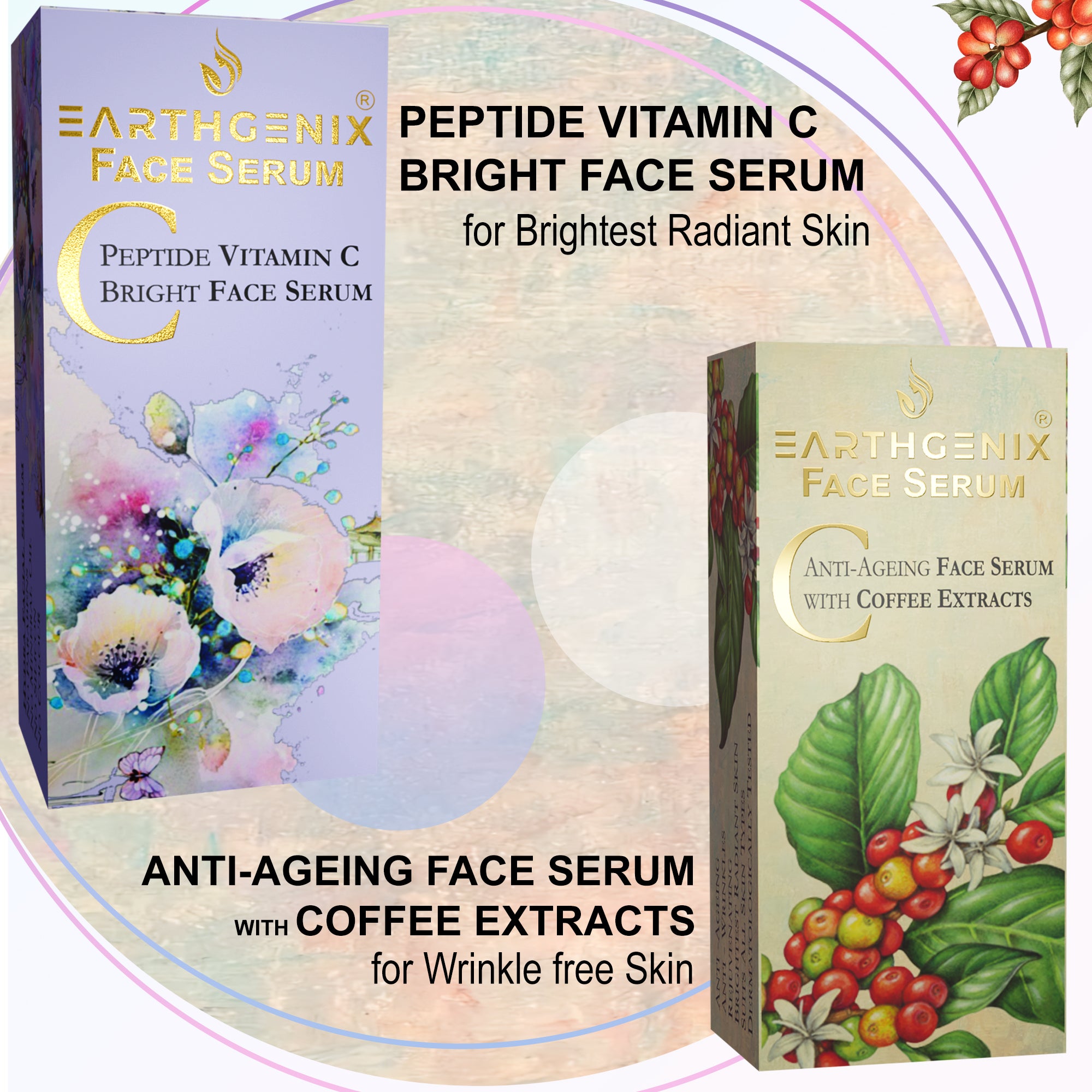 Anti-Ageing Face Serum with Coffee Extracts | for Anti-Ageing & Anti Wrinkles | for Men & Women | for All Skin Types