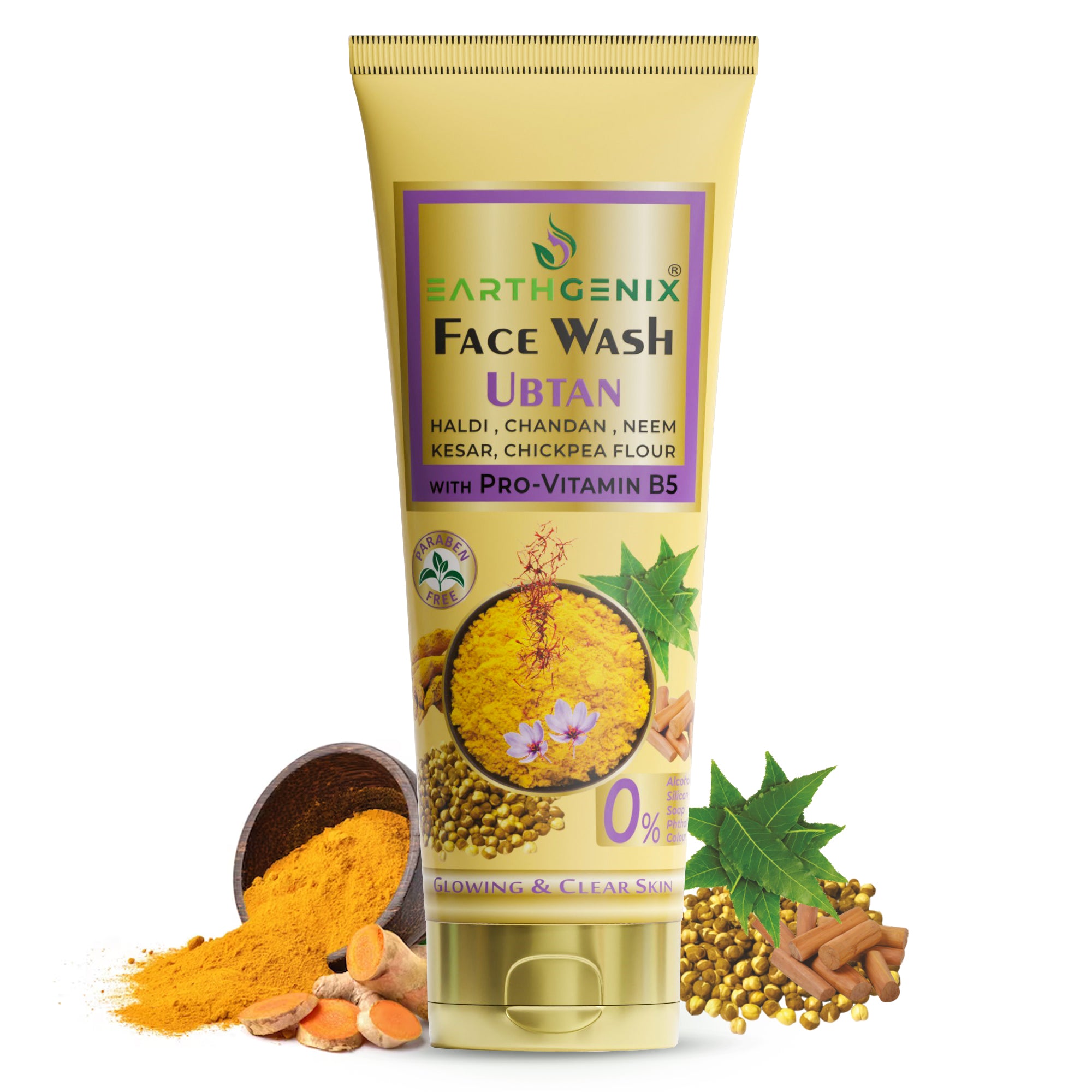 UBTAN Face Wash with Pro-Vitamin B5 | For Glowing & Clear Skin | For Women & Men | For All Skin Types