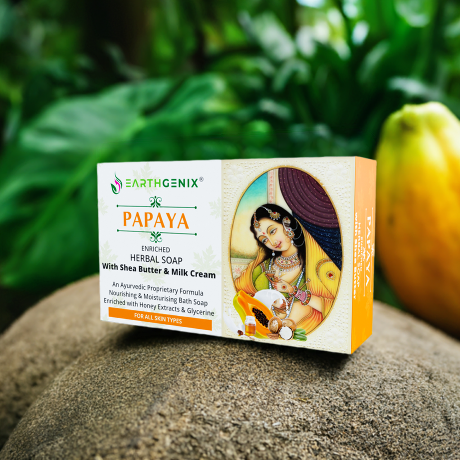 Papaya Herbal Bath Soap