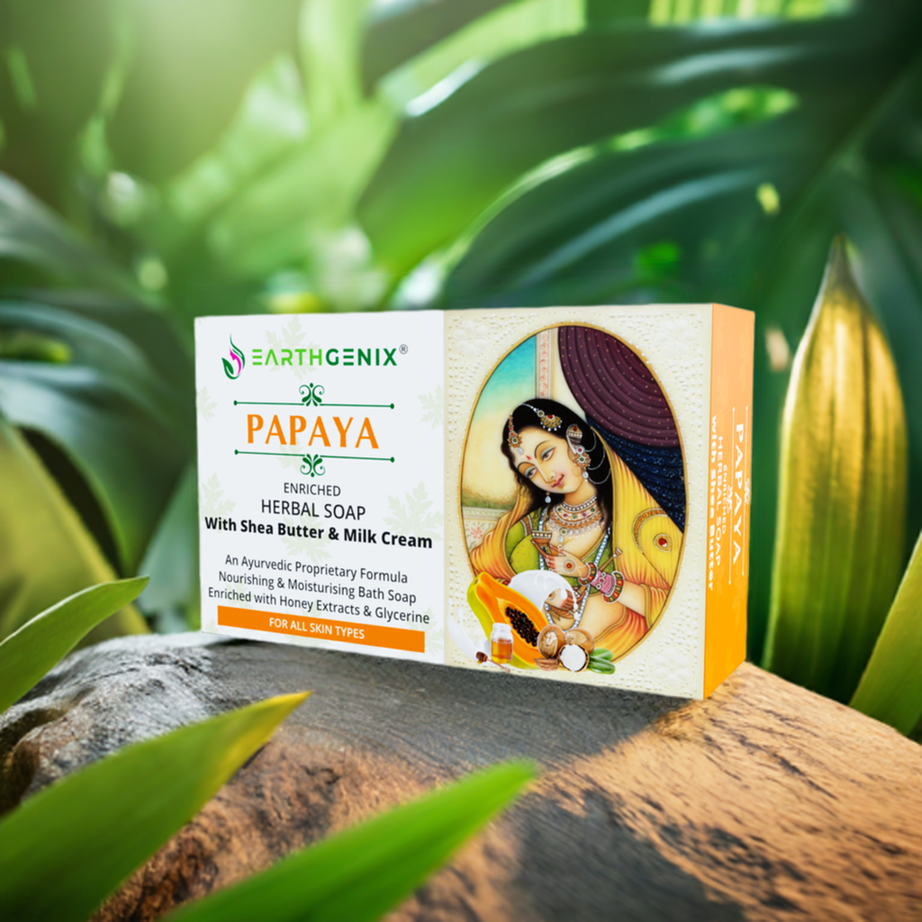 Papaya Herbal Bath Soap