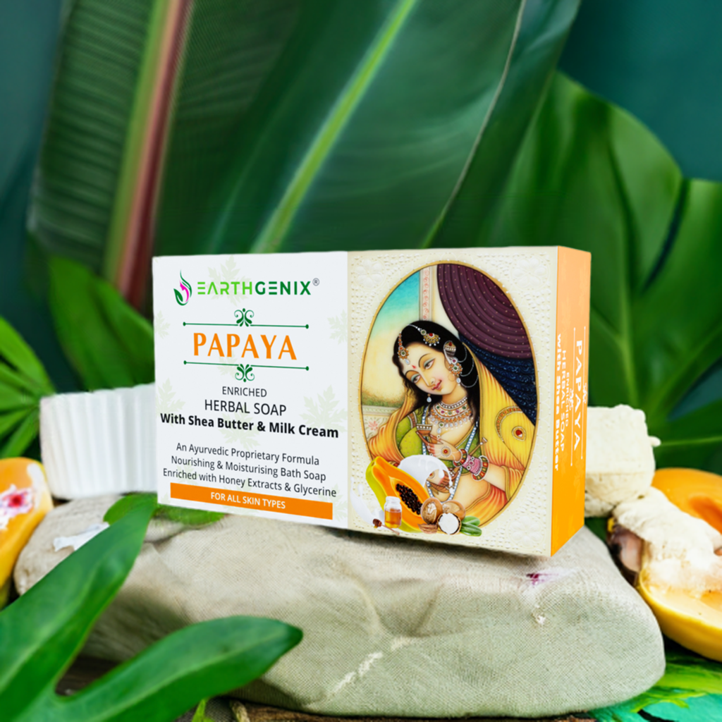 Papaya Herbal Bath Soap
