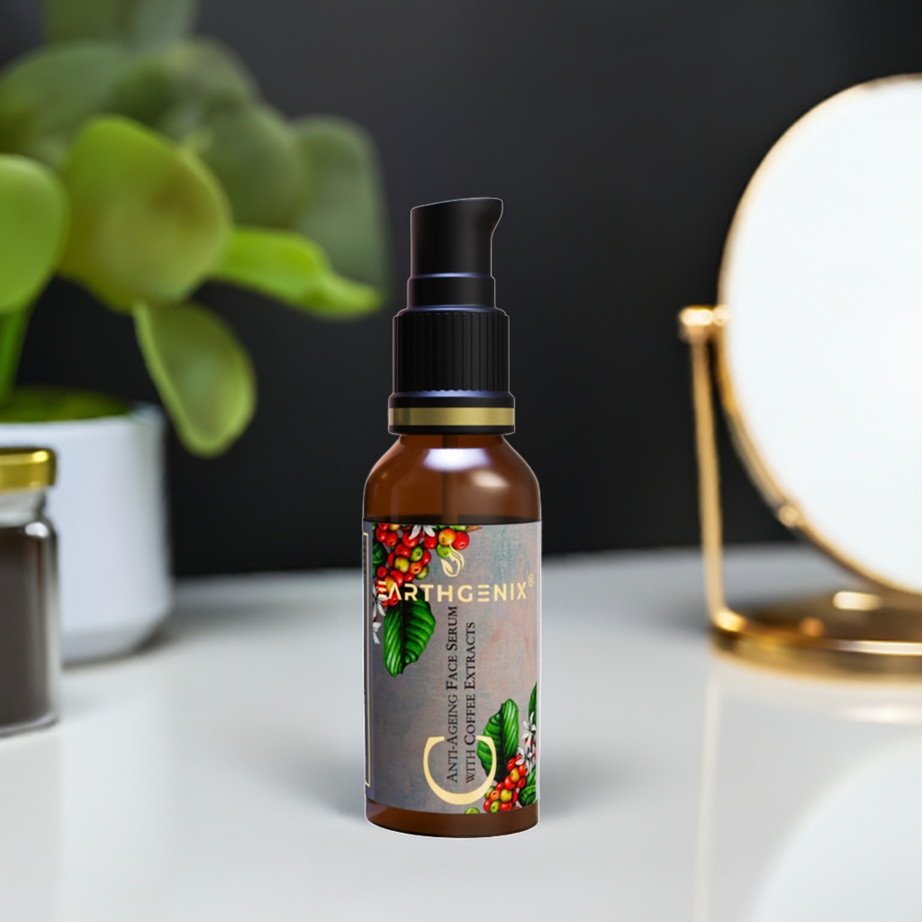 Anti-Ageing Face Serum with Coffee Extracts | for Anti-Ageing & Anti Wrinkles | for Men & Women | for All Skin Types