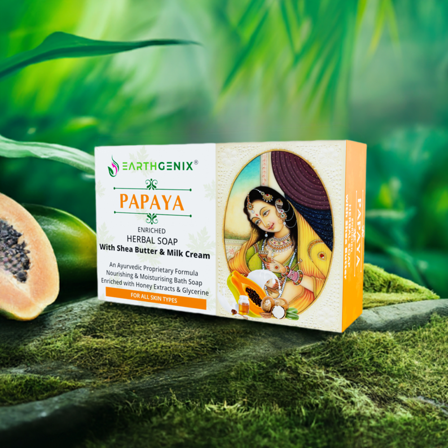 Papaya Herbal Bath Soap