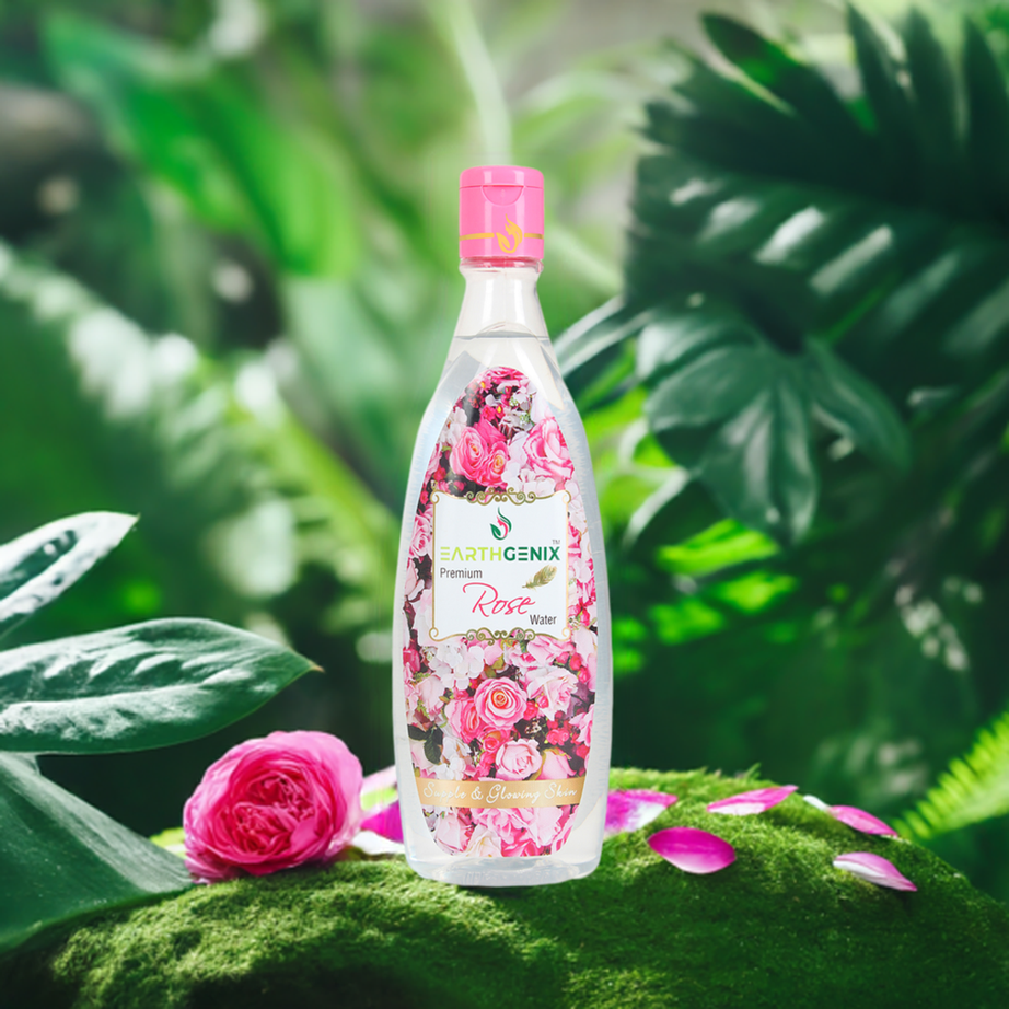 Premium Rose Water with Pure Rose Extracts | for Supple & Glowing Skin | For Women and Men | All Skin Types | Alcohol Free